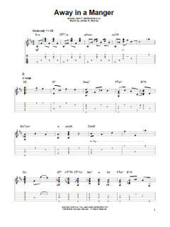 Away In A Manger von James R. Murray (Download) 