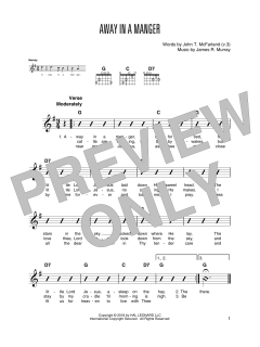 Away In A Manger von James R. Murray (Download) 