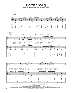 Border Song von Elton John (Download) 