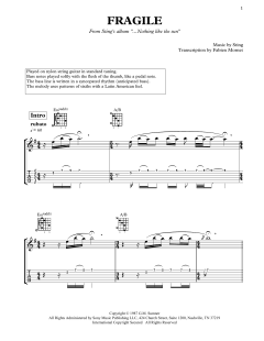 Fragile von Dominic Miller (Download) 