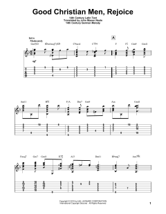 Good Christian Men, Rejoice von John Mason Neale (Download) 