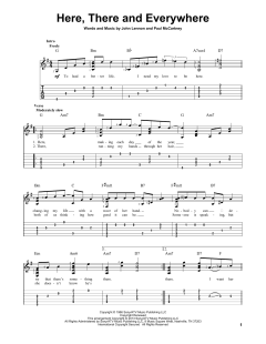 Here, There And Everywhere von John Lennon (Download) 