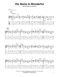 His Name Is Wonderful (Download) 
