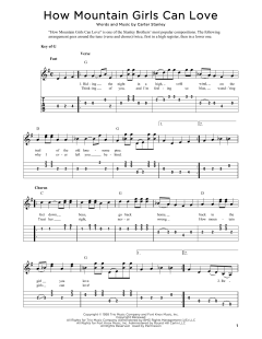 How Mountain Girls Can Love von Carter Stanley (Download) 