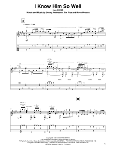 I Know Him So Well von Tim Rice (Download) 