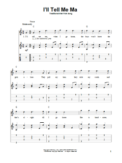 I'll Tell Me Ma von Traditional Irish Folk Song (Download) 