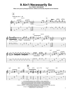 It Ain't Necessarily So von Ira Gershwin (Download) 