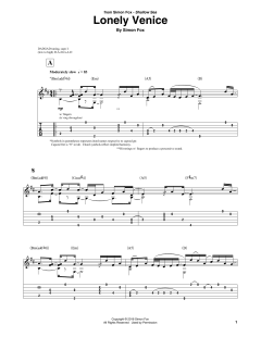 Lonely Venice von Simon Fox (Download) 