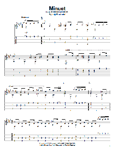 Minuet von Luigi Boccherini (Download) 