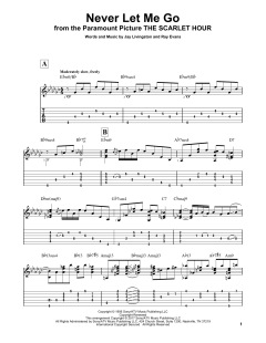 Never Let Me Go von Dinah Washington (Download) 