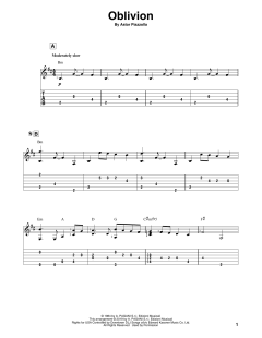 Oblivion von Astor Piazzolla (Download) 