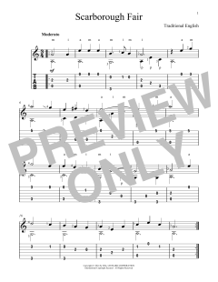 Scarborough Fair von Traditional English (Download) 