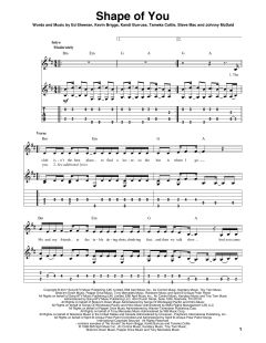 Shape Of You von Ed Sheeran (Download) 