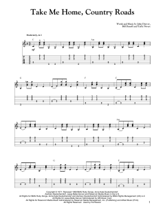 Take Me Home, Country Roads von John Denver (Download) 