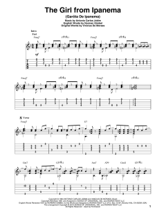 The Girl From Ipanema von Norman Gimbel (Download) 