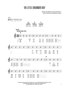 The Little Drummer Boy von Harry Simeone (Download) 