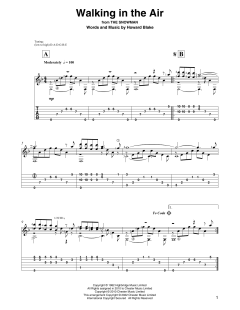 Walking In The Air von Howard Blake (Download) 
