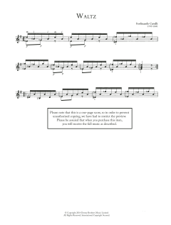Waltz von Ferdinando Carulli (Download) 