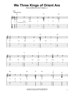 We Three Kings Of Orient Are von Jr., John H. Hopkins (Download) 