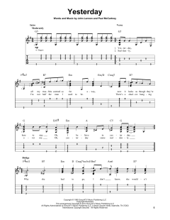 Yesterday von The Beatles (Download) 