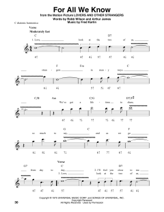 For All We Know von The Carpenters (Download) 