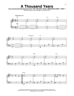 A Thousand Years von Christina Perri (Download) 