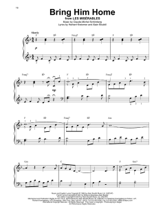 Bring Him Home von Alain Boublil (Download) 