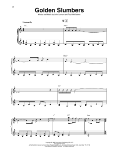 Golden Slumbers von The Beatles (Download) 