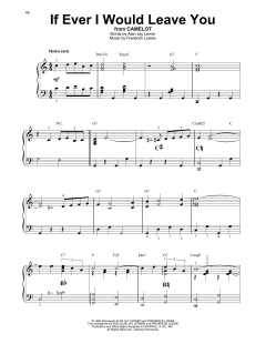 If Ever I Would Leave You von Alan Jay Lerner (Download) 
