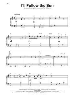 I'll Follow The Sun von The Beatles (Download) 
