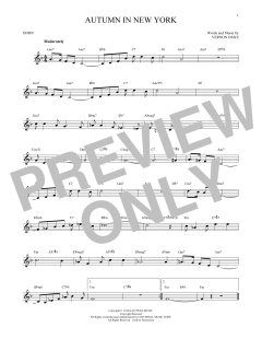 Autumn In New York von Bud Powell (Download) 