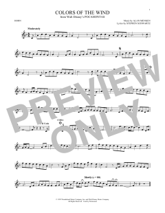 Colors Of The Wind von Vanessa Williams (Download) 