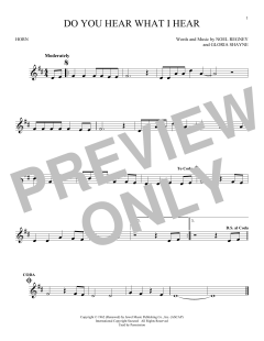 Do You Hear What I Hear von Carole King (Download) 