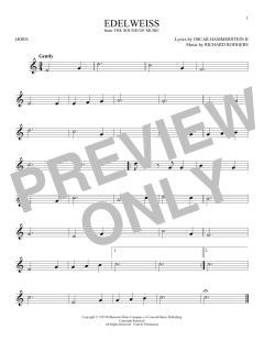 Edelweiss von Richard Rodgers (Download) 