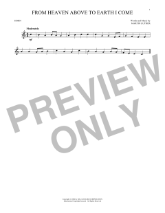 From Heaven Above To Earth I Come von Martin Luther (Download) 