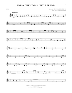 Happy Christmas, Little Friend von Richard Rodgers (Download) 
