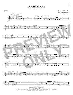 Louie, Louie von The Kingsmen (Download) 