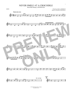 Never Smile At A Crocodile von Frank Churchill (Download) 