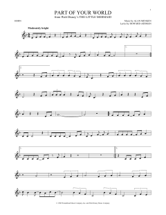 Part Of Your World von Alan Menken (Download) 