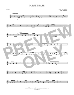 Purple Haze von Jimi Hendrix (Download) 