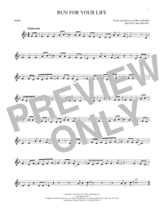 Run For Your Life von The Beatles (Download) 