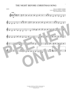 The Night Before Christmas Song von Johnny Marks (Download) 