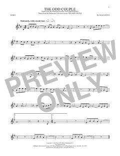 The Odd Couple von Neal Hefti (Download) 