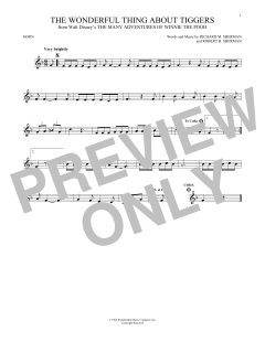 The Wonderful Thing About Tiggers von Robert Bernard Sherman (Download) 