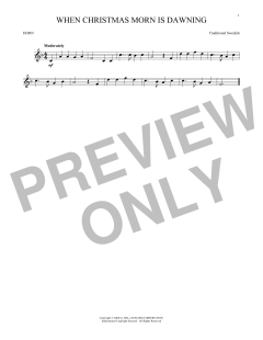 When Christmas Morn Is Dawning (Download) 