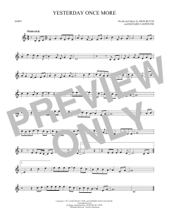 Yesterday Once More von The Carpenters (Download) 