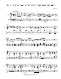 She'll Be Comin' 'Round The Mountain von Traditional (Download) 