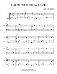 Take Me Out To The Ball Game von Jack Norworth (Download) 