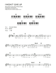I Won't Give Up von Jason Mraz (Download) 