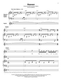 Heaven von Bryan Adams (Download) 